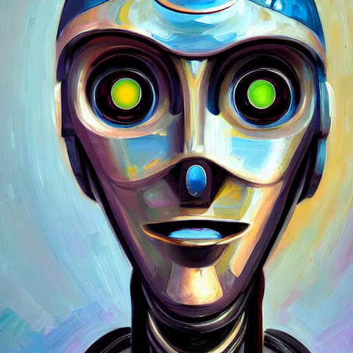 Robot portrait 3