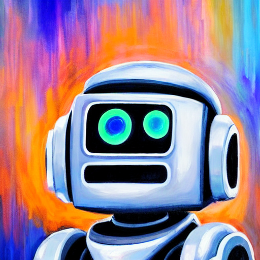 Robot portrait 4