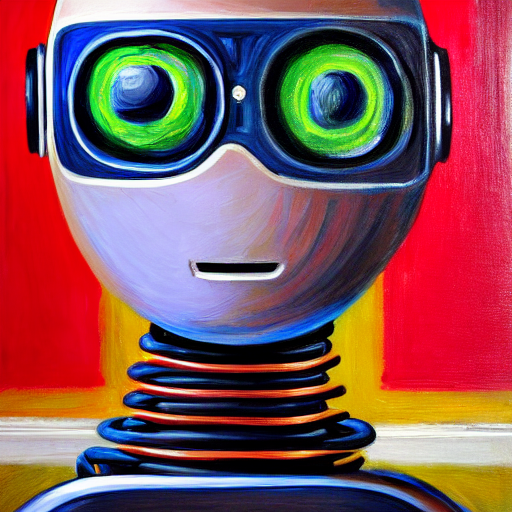 Robot portrait 5