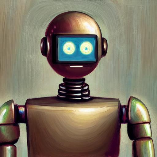 Robot portrait 6